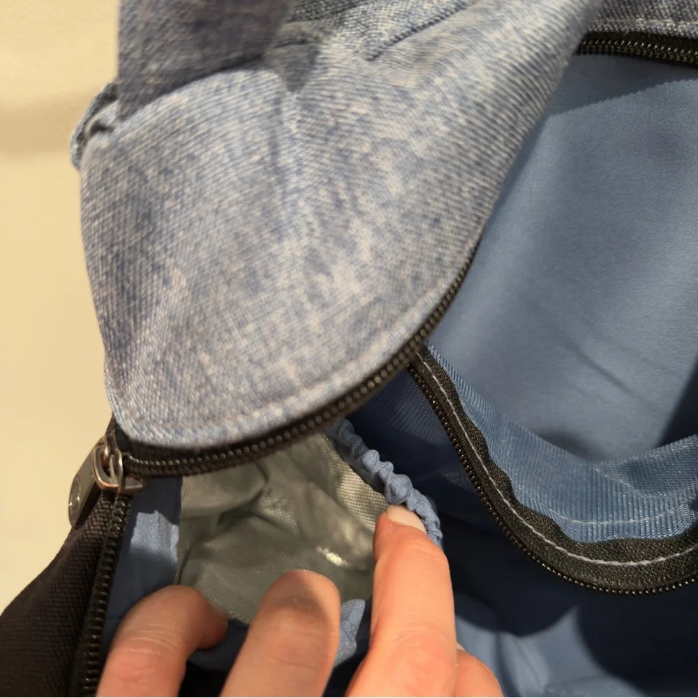 Bugaboo - Blue Melange Attachable Stroller Bag Accessory Baby/Kids - Picture 11 of 15